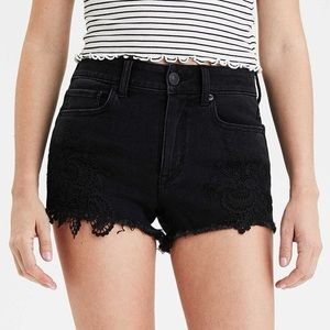 AMERICAN EAGLE || Hi-Rise Shortie Super Super Stretch Size 4